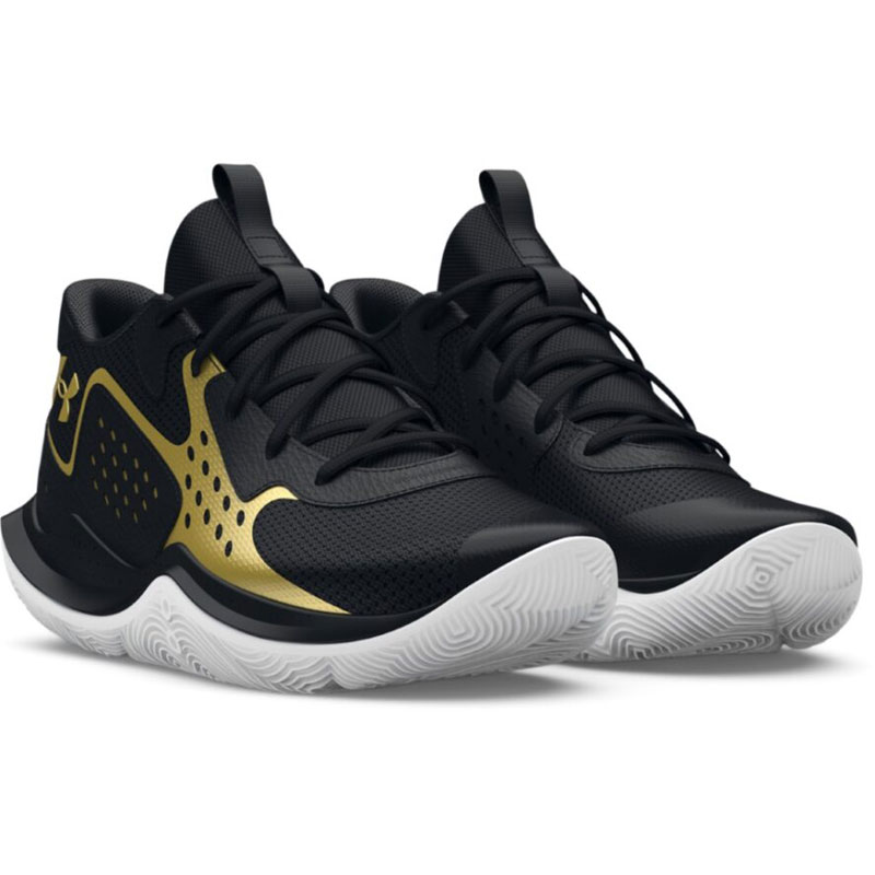 UNDER ARMOUR JET 23 GS (3026635-002)Παιδικά Παπούτσια Μπασκετ  BLACK/METALLIC GOLD