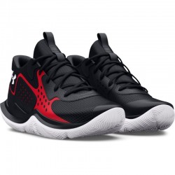 UNDER ARMOUR JET 23 GS (3026635-001)Παιδικά Παπούτσια Μπάσκετ  BLACK/RED/WHITE