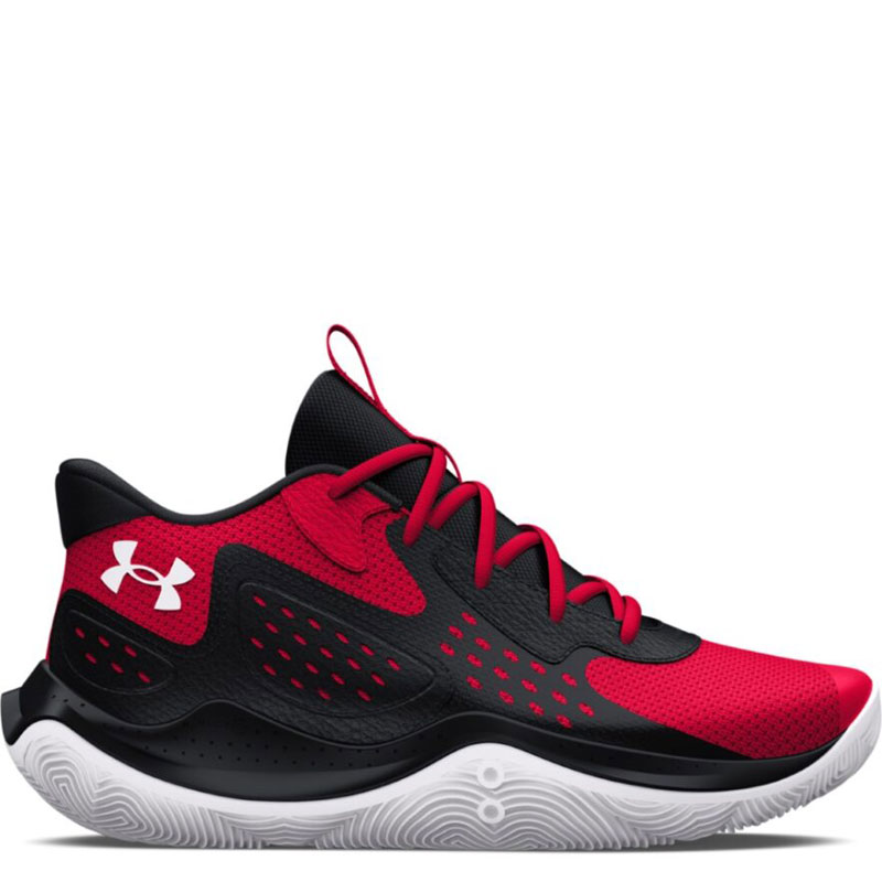 UNDER ARMOUR JET 23 (3026634-600)ΑΝΔΡΙΚΑ ΠΑΠΟΥΤΣΙΑ ΜΠΑΣΚΕΤ  RED/BLACK/WHITE