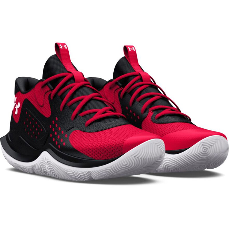 UNDER ARMOUR JET 23 (3026634-600)ΑΝΔΡΙΚΑ ΠΑΠΟΥΤΣΙΑ ΜΠΑΣΚΕΤ  RED/BLACK/WHITE