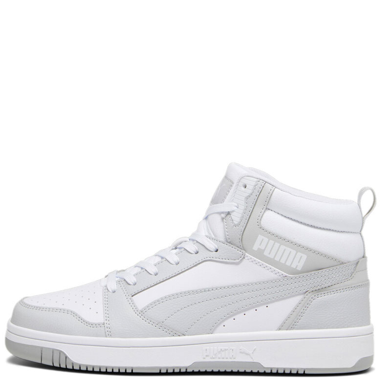 PUMA Rebound V6 (392326-05)ΑΝΔΡΙΚΟ ΥΠΟΔΗΜΑ ΜΠΟΤΑΚΙ  White/Ash Gray