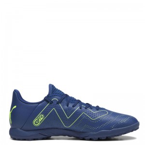 PUMA FUTURE PLAY TT (107381-03)Ποδοσφαιρικά Παπούτσια με Σχάρα PERSIAN BLUE/PRO GREEN