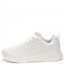 Skechers Deboss Durabuck Lace Up Fashion WMNS (177288-WHT)ΓΥΝΑΙΚΕΙΟ ΛΕΥΚΟ ΥΠΟΔΗΜΑ