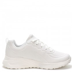 Skechers Deboss Durabuck Lace Up Fashion WMNS (177288-WHT)ΓΥΝΑΙΚΕΙΟ ΛΕΥΚΟ ΥΠΟΔΗΜΑ