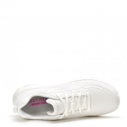 Skechers Deboss Durabuck Lace Up Fashion WMNS (177288-WHT)ΓΥΝΑΙΚΕΙΟ ΛΕΥΚΟ ΥΠΟΔΗΜΑ