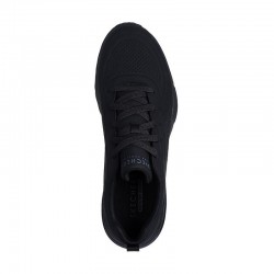 Skechers Deboss Durabuck Lace Up Fashion WMNS (177288-BBK)ΓΥΝΑΙΚΕΙΟ ΥΠΟΔΗΜΑ ΜΑΥΡΟ