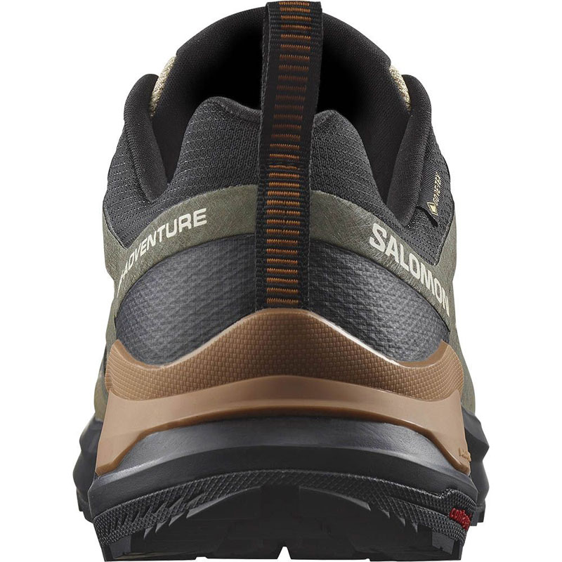 Salomon X-Adventure GTX (473213)Ανδρικά Παπούτσια  Αδιάβροχα με Μεμβράνη Gore-Tex SAFARI/BLACK/SUGAR ALMOND