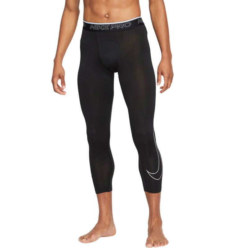 Nike Pro Dri-FIT Tight (DD1919-010)Ανδρικό Αθλητικό Κολάν Μαύρο