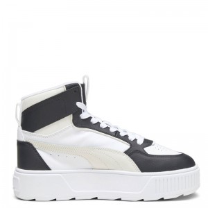 Puma Karmen Rebelle Mid (387213-11)Γυναικεία Μποτάκια White/Vapor Gray/Black Puma Karmen Rebelle Mid (387213-11)Γυναικεία Μποτάκια White/Vapor Gray/Black