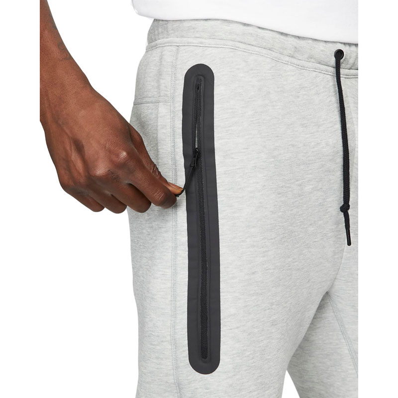Nike Sportswear Tech Fleece (FB8002-063)Παντελόνι Φόρμας με Λάστιχο Γκρι