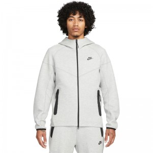 Nike Sportswear Tech Fleece Windrunner (FB7921-063)Ανδρική Φούτερ Ζακέτα με Κουκούλα και Τσέπες Γκρι Nike Sportswear Tech Fleece Windrunner (FB7921-063)Ανδρική Φούτερ Ζακέτα με Κουκούλα και Τσέπες Γκρι