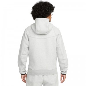 Nike Sportswear Tech Fleece Windrunner (FB7921-063)Ανδρική Φούτερ Ζακέτα με Κουκούλα και Τσέπες Γκρι Nike Sportswear Tech Fleece Windrunner (FB7921-063)Ανδρική Φούτερ Ζακέτα με Κουκούλα και Τσέπες Γκρι