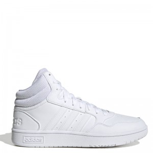 Adidas Hoops 3.0 Mid MENS (ID9838)Ανδρικά Μποτάκια Λευκά Adidas Hoops 3.0 Mid MENS (ID9838)Ανδρικά Μποτάκια Λευκά