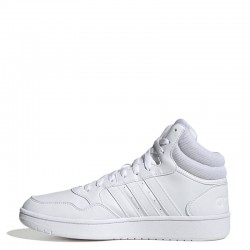 Adidas Hoops 3.0 Mid MENS (ID9838)Ανδρικά Μποτάκια Λευκά