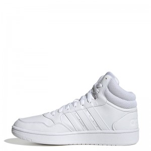 Adidas Hoops 3.0 Mid MENS (ID9838)Ανδρικά Μποτάκια Λευκά Adidas Hoops 3.0 Mid MENS (ID9838)Ανδρικά Μποτάκια Λευκά