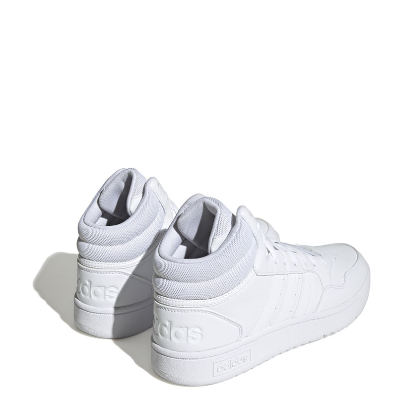 Adidas Hoops 3.0 Mid MENS (ID9838)Ανδρικά Μποτάκια Λευκά