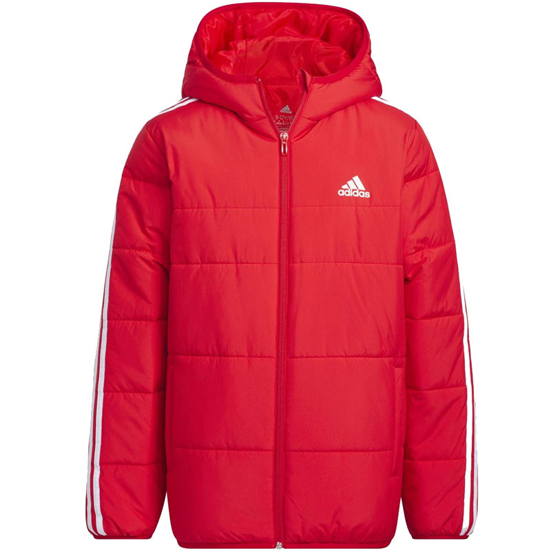 ADIDAS KIDS 3-STRIPES PADDED WINTER JACKET (IL6078)ΠΑΙΔΙΚΟ ΜΠΟΥΦΑΝ ΚΟΚΚΙΝΟ