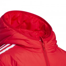 ADIDAS KIDS 3-STRIPES PADDED WINTER JACKET (IL6078)ΠΑΙΔΙΚΟ ΜΠΟΥΦΑΝ ΚΟΚΚΙΝΟ