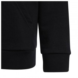 Adidas Sportswear Essentials KIDS (HR6370)Παιδικό Φούτερ με Κουκούλα Μαυρο