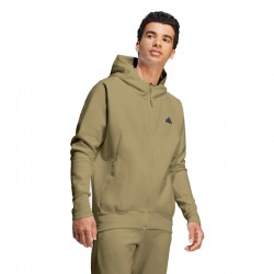 ADIDAS Z.N.E. PREMIUM FULL-ZIP HOODED TRACK JACKET (IN5090)ΑΝΔΡΙΚΗ ΖΑΚΕΤΑ ΜΕ ΚΟΥΚΟΥΛΑ Olive Strata