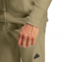 ADIDAS Z.N.E. PREMIUM FULL-ZIP HOODED TRACK JACKET (IN5090)ΑΝΔΡΙΚΗ ΖΑΚΕΤΑ ΜΕ ΚΟΥΚΟΥΛΑ Olive Strata