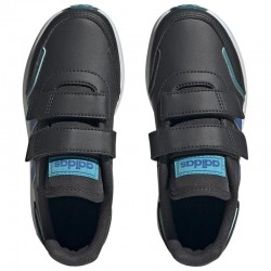 Adidas Switch 3.0 KIDS (IG9640)ΠΑΙΔΙΚΑ ΠΑΠΟΥΤΣΙΑ BLACK/BLUE/GREEN