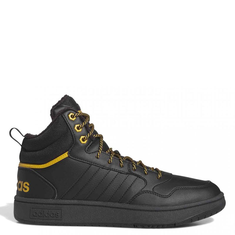 Adidas Hoops 3.0 (IG7928)Ανδρικά Μποτάκια Μαύρα