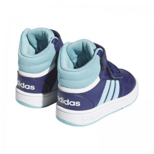 Adidas Hoops 3.0 Mid Inf (IF5314)ΒΡΕΦΙΚΑ ΜΠΟΤΑΚΙΑ ΜΠΛΕ Adidas Hoops 3.0 Mid Inf (IF5314)ΒΡΕΦΙΚΑ ΜΠΟΤΑΚΙΑ ΜΠΛΕ