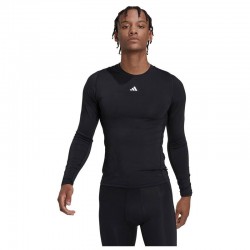 ADIDAS TECHFIT TRAINING LONG SLEEVE TEE (HK2336)Ανδρική Αθλητική Μπλούζα Μακρυμάνικη Μαύρη