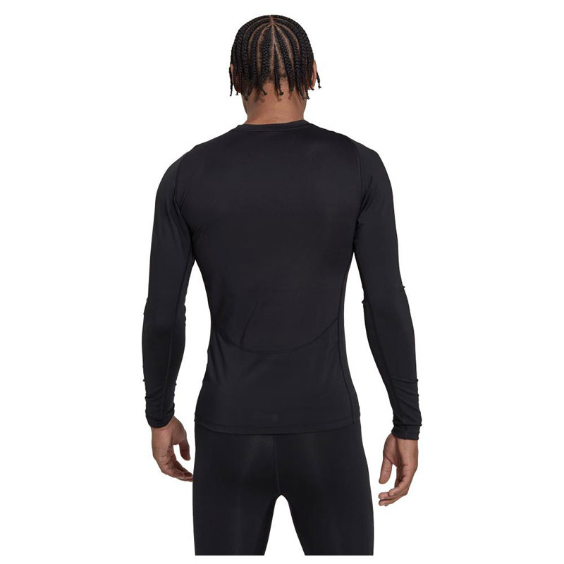 ADIDAS TECHFIT TRAINING LONG SLEEVE TEE (HK2336)Ανδρική Αθλητική Μπλούζα Μακρυμάνικη Μαύρη