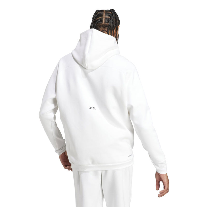 ADIDAS Z.N.E. PREMIUM FULL-ZIP HOODED TRACK JACKET (IN5092)ΑΝΔΡΙΚΗ ΖΑΚΕΤΑ ΜΕ ΚΟΥΚΟΥΛΑ ΛΕΥΚΗ