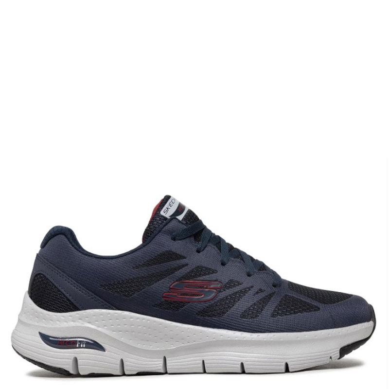 Skechers Arch Fit Engineered Mesh Lace-Up (232042-NVRD)ΑΝΔΡΙΚΟ ΥΠΟΔΗΜΑ ΜΠΛΕ
