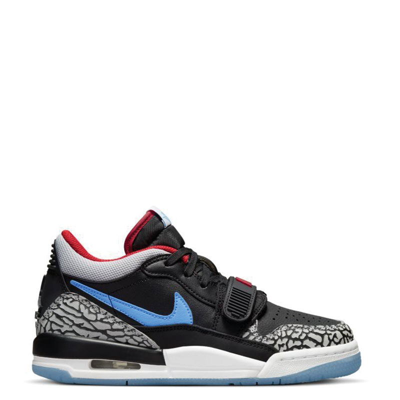 Jordan Legacy 312 GS (CD9054-004)Παιδικά Sneakers  Black/Wolf Grey/Valor Blue Grade