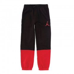 Jordan Sideline Fleece Pants (95C843-KR5)Παιδικό Παντελόνι Φόρμας Μαύρο/Κόκκινο