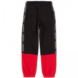 Jordan Sideline Fleece Pants (95C843-KR5)Παιδικό Παντελόνι Φόρμας Μαύρο/Κόκκινο