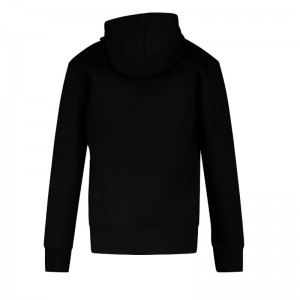 JORDAN HYBRID FLEECE PULLOVER HOODIE (95C479-K5X)Παιδικό Φούτερ με Κουκούλα BLACK/GOLD