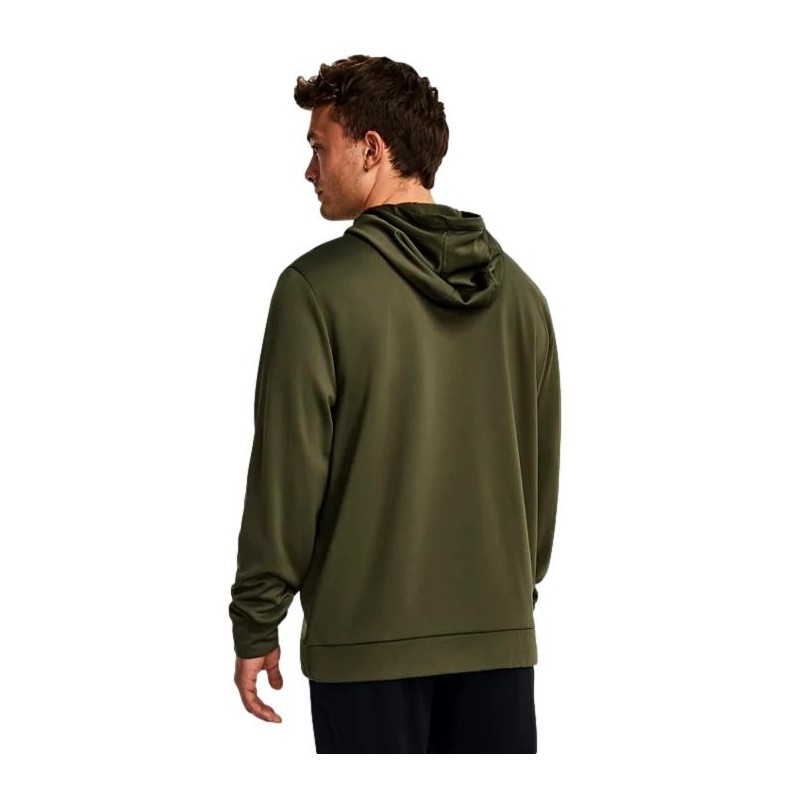 UNDER ARMOUR BIG LOGO FLEECE HOODIE (1379743-390)ΑΝΔΡΙΚΗ ΜΠΛΟΥΖΑ ΜΕ ΚΟΥΚΟΥΛΑ ΛΑΔΙ