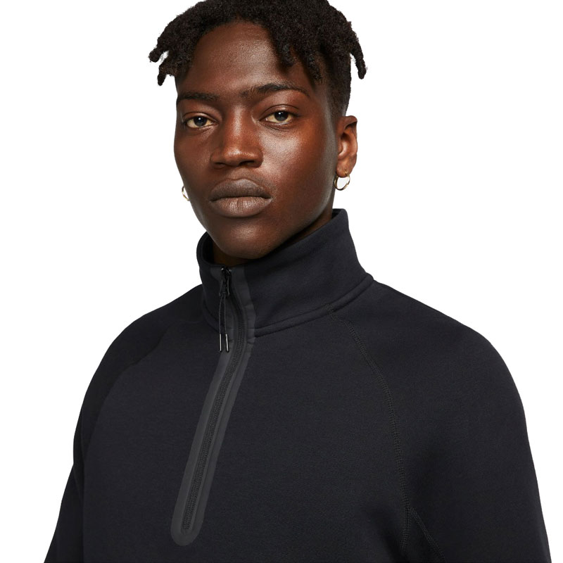 Nike Tech Fleece Full-Zip Hoodie (FB7998-010)Ανδρική Φούτερ Μπλουζα Μαυρη