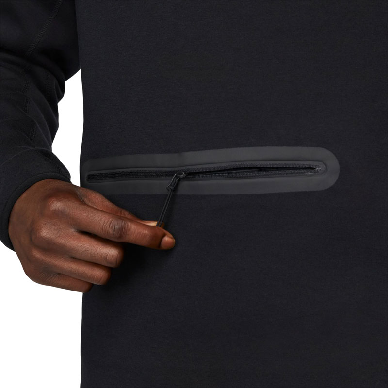 Nike Tech Fleece Full-Zip Hoodie (FB7998-010)Ανδρική Φούτερ Μπλουζα Μαυρη