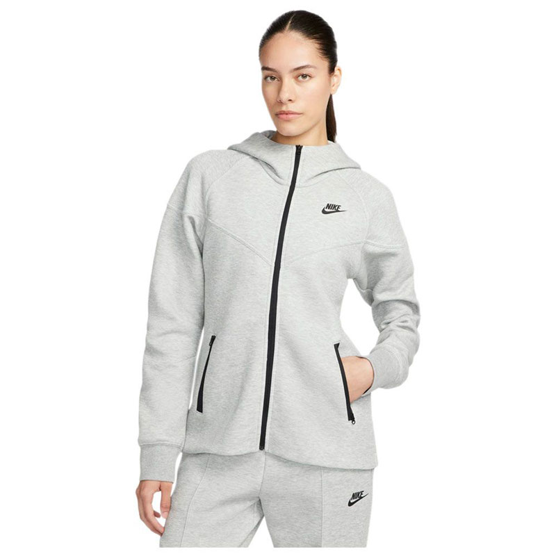 Nike Sportswear Tech Fleece (FB8338-063)ΓΥΝΑΙΚΕΙΑ ΖΑΚΕΤΑ ΓΚΡΙ