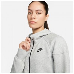 Nike Sportswear Tech Fleece (FB8338-063)ΓΥΝΑΙΚΕΙΑ ΖΑΚΕΤΑ ΓΚΡΙ