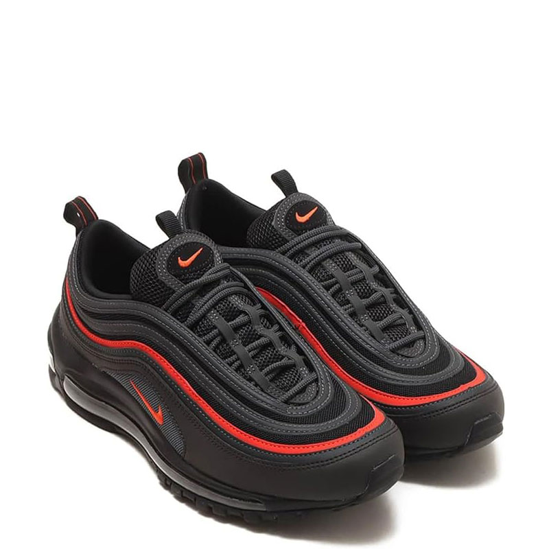 Nike Air Max 97 (921826-018)Ανδρικό παπούτσι  Μαύρο/Anthracite/Picante Red