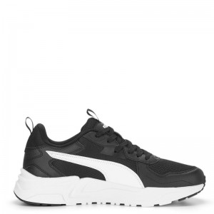 Puma Trinity Lite (389292-01)ΑΝΔΡΙΚΑ ΠΑΠΟΥΤΣΙΑ Black/White Puma Trinity Lite (389292-01)ΑΝΔΡΙΚΑ ΠΑΠΟΥΤΣΙΑ Black/White