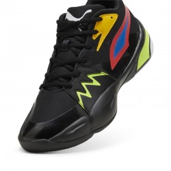 PUMA Genetics Basketball Shoes (379905-01)ΑΝΔΡΙΚΑ ΠΑΠΟΥΤΣΙΑ ΜΠΑΣΚΕΤ Black-For All Time Red