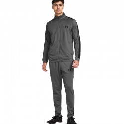 UNDER ARMOUR KNIT TRACK SUIT (1357139-025)ΑΝΔΡΙΚΟ ΣΕΤ ΦΟΡΜΑΣ ΓΚΡΙ