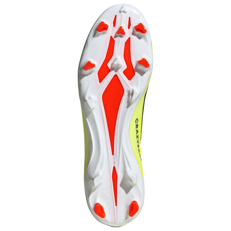 Adidas X Crazyfast League FG (IG0605)Ποδοσφαιρικά Παπούτσια με Τάπες Team Solar Yellow 2 / Core Black / Ftwr White