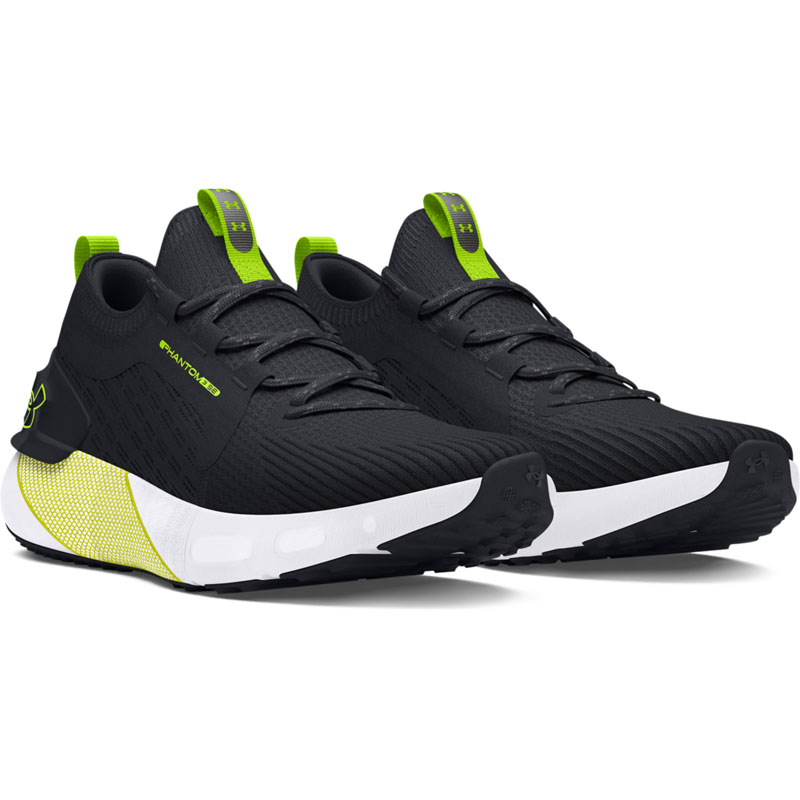 UNDER ARMOUR HOVR Phantom 3 SE (3026582-005)ΑΝΔΡΙΚΟ ΥΠΟΔΗΜΑ Black/White/High Vis Yellow