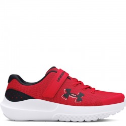 Under Armour Surge 4 BPS (3027104-600)ΠΑΙΔΙΚΑ ΠΑΠΟΥΤΣΙΑ Red/Black/Black