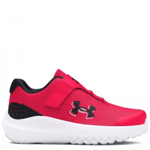 Under Armour Surge 4 BINF (3027105-600)ΒΡΕΦΙΚΑ ΠΑΠΟΥΤΣΙΑ Red/Black/Black Under Armour Surge 4 BINF (3027105-600)ΒΡΕΦΙΚΑ ΠΑΠΟΥΤΣΙΑ Red/Black/Black