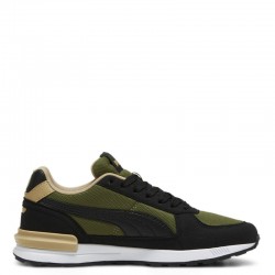 Puma Graviton JR (381987-31)ΠΑΙΔΙΚΑ ΠΑΠΟΥΤΣΙΑ Olive Green-White-Prairie Tan